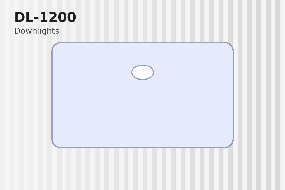 Downlight LED DL-1200