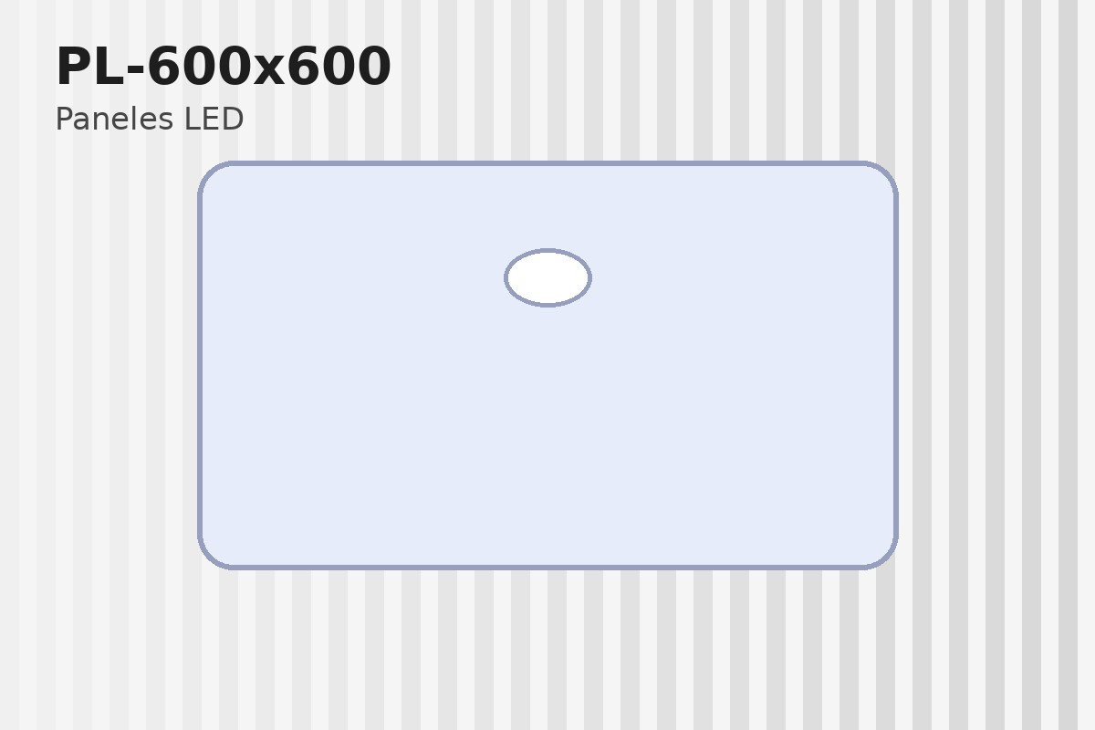Panel LED PL-600x600 UGR<19